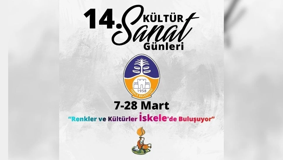 İskele Belediyesi 14. Kültür & Sanat Günleri 7 Mart’ta başlıyor