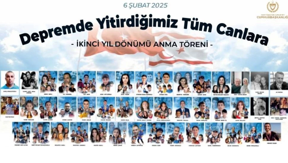 6 Şubat depreminde hayatını kaybedenler Cumhurbaşkanlığı himayesinde anılıyor!