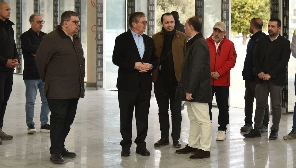 Başbakan Üstel, Girne Hastanesi’nin yapımını inceledi: 2026’da halkımıza hizmete açılacak