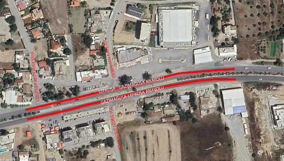 Demirhan kavşağında bugünden itibaren trafik kontrollü verilecek!