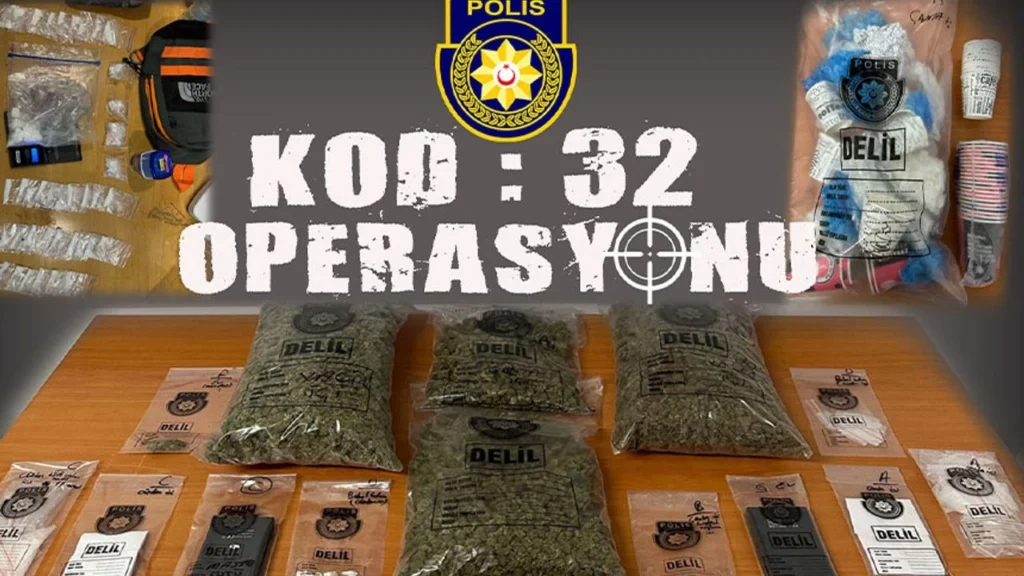 Alsancak’ta 3 kilo hint keneviri, 10 gram kokain ele geçirildi