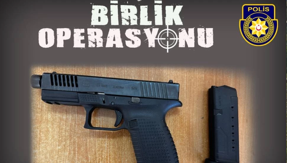 Girne Turizm Limanı’nda kanunsuz silah ele geçirildi