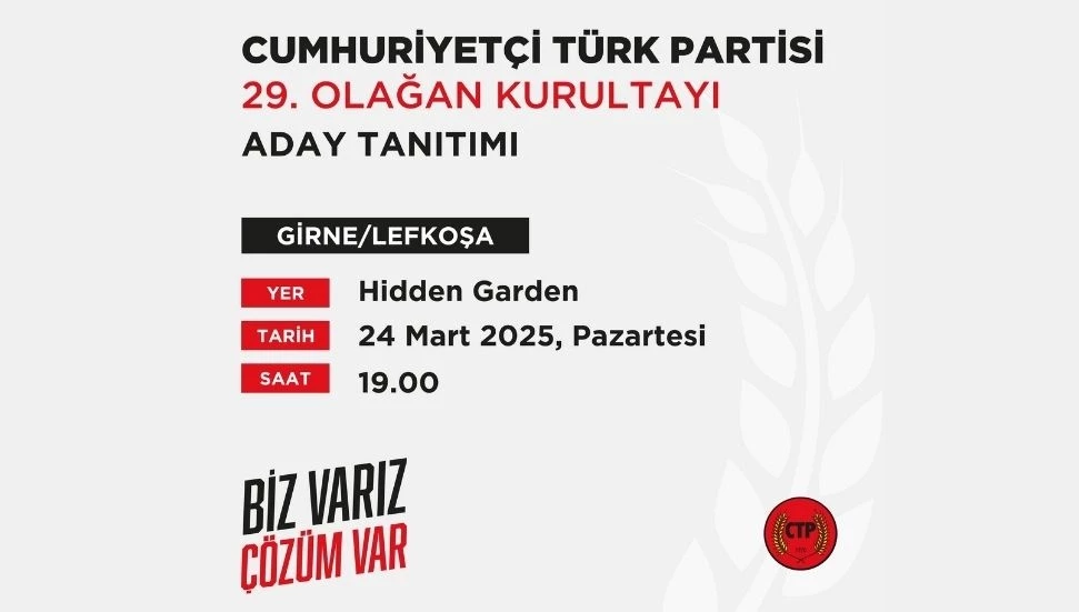 Lefkoşa ve Girne adayları pazartesi tanıtılıyor