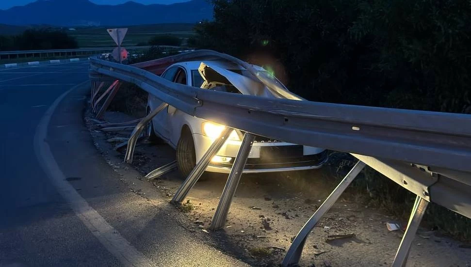 Haspolat-Hamitköy Arasında Kaza!