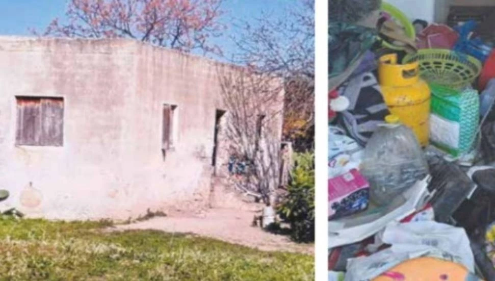Baf’ta yaşlı bir kadının yaşadığı çöp evden servet çıktı