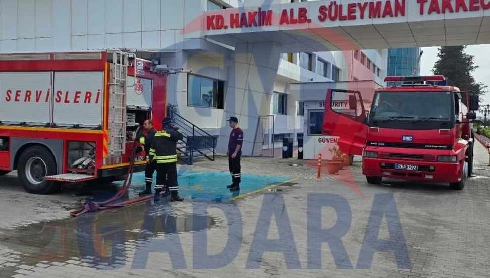 KSTÜ’nün kafeteryasında yangın!