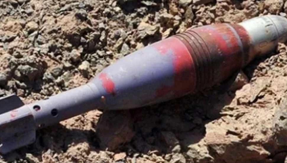 Baf’ta inşaat alanında havan mermisi bulundu