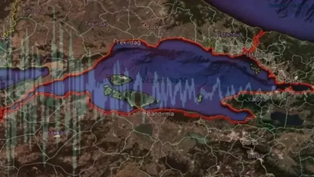 Marmara Denizi’nde deprem fırtınası