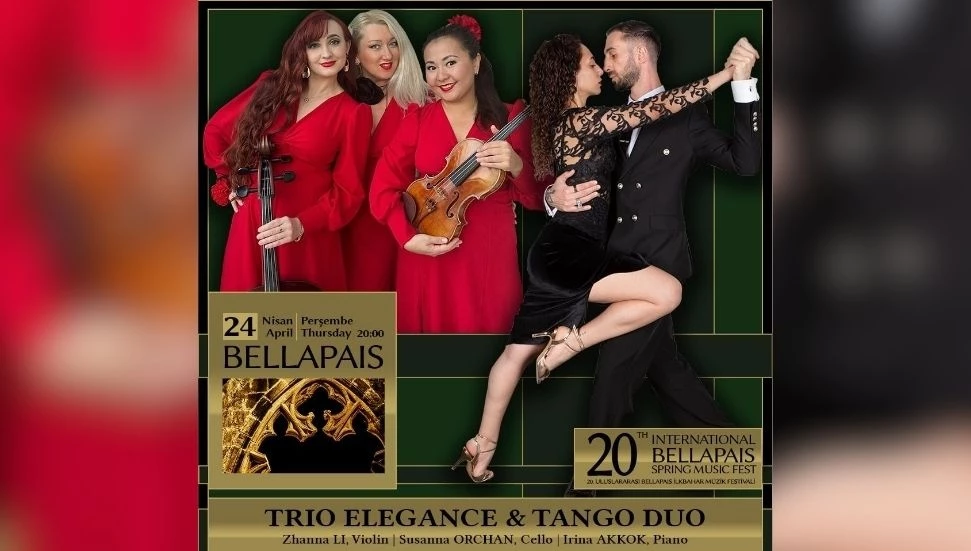 20. Uluslararası Bellapais İlkbahar Müzik Festivali’nde tango konseri ve gösterisi ile başlayacak