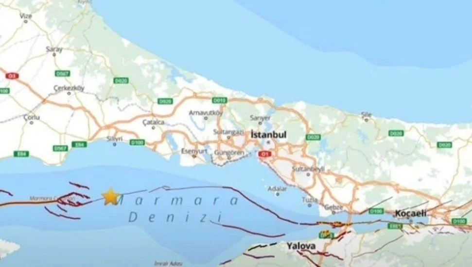 İstanbul’da 6,2 büyüklüğünde deprem meydana geldi!