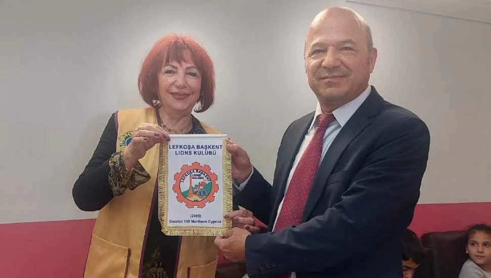 Lefkoşa Başkent Lions Kulübü, özel eğitim okuluna bahçe ve oyun alanı kazandırdı