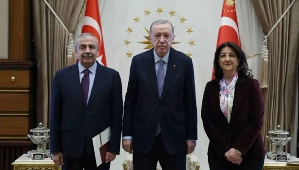 Ankara’da önemli görüşme: Erdoğan, DEM Parti heyetini kabul etti