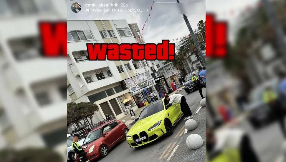 Trafik magandası Cenk Aksalih yine trafikte tehlike saçtı!