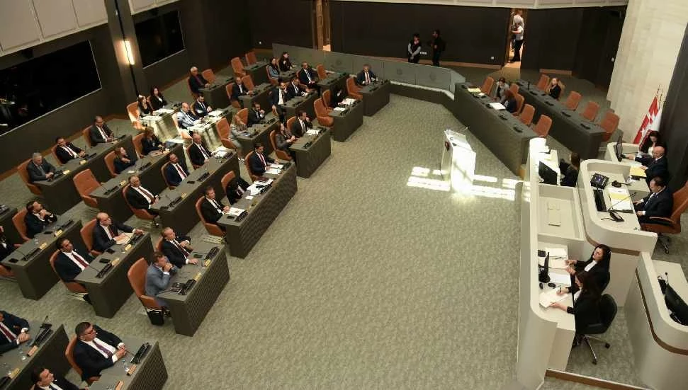 Meclis’in yeni binası bugün faaliyete geçti