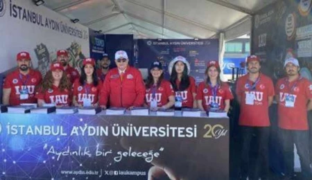 Prof. Dr. Mustafa Aydın, TEKNOFEST 2025 KKTC’de gençlerle buluştu