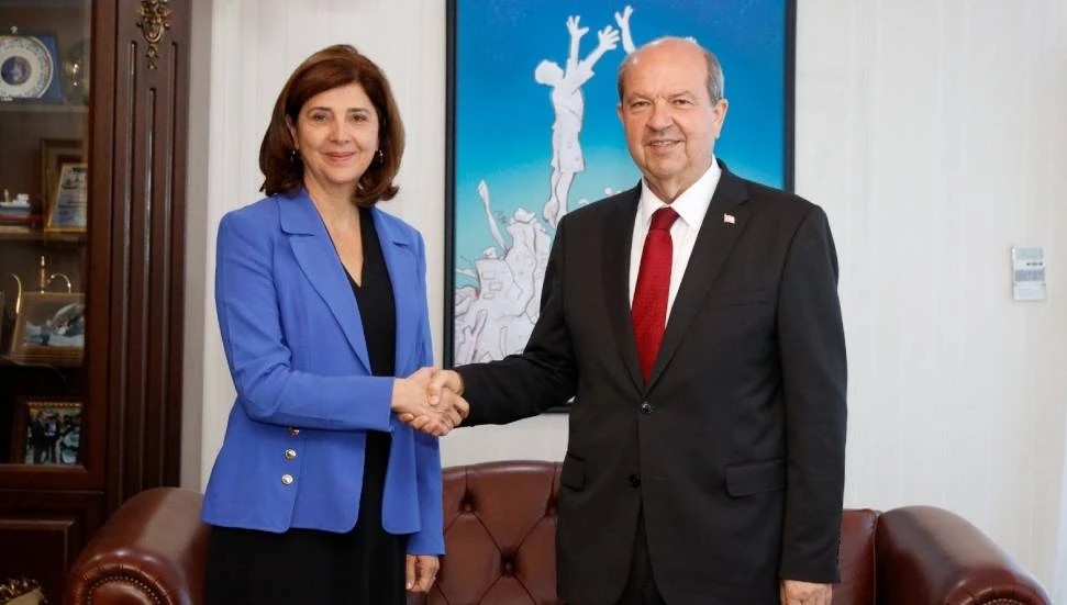 Cumhurbaşkanı Tatar, Holguin’i kabul etti