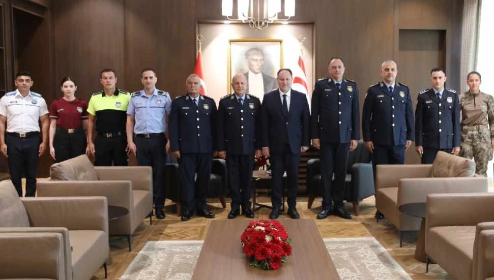 Öztürkler, PGM Müdürü Kasım Kuni ve heyetini kabul etti: Kuni’nin verdiği emekler unutulmayacak