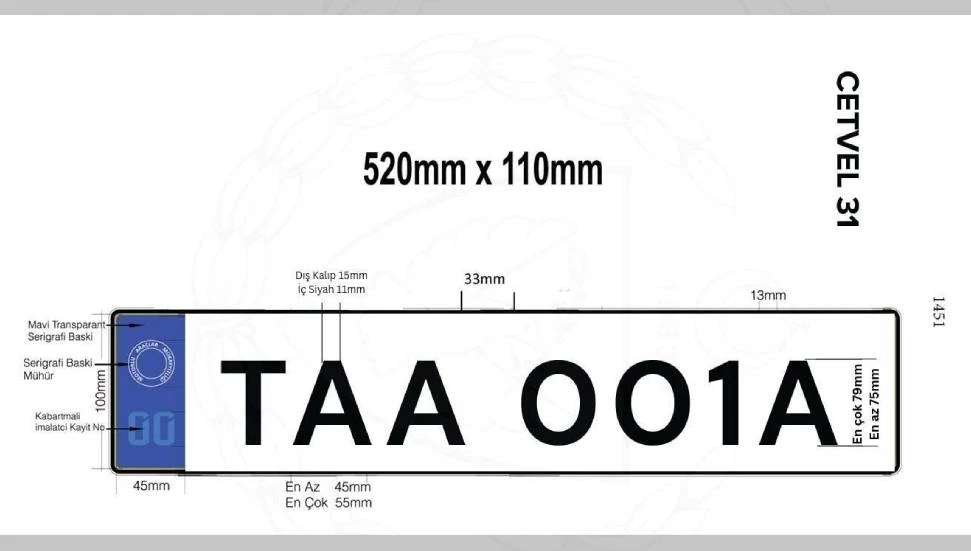 Ücretli taşımacılık yapan araçlarda yeni düzenleme: Plakalara “T” harfi eklenecek