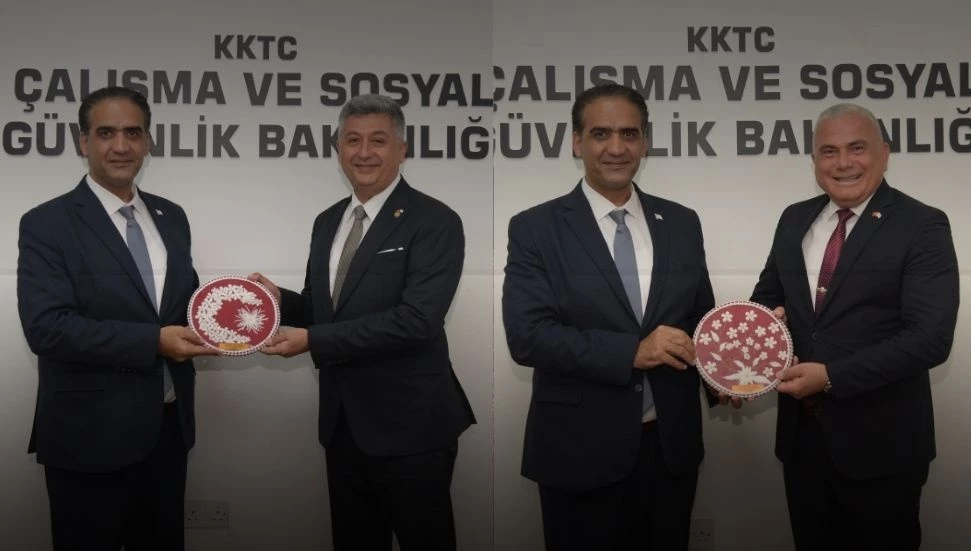 Gardiyanoğlu, Karaca ve Balaban’ı kabul etti