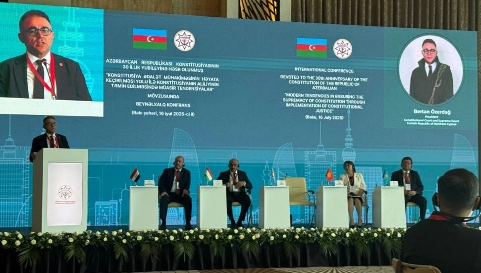 KKTC Anayasa Mahkemesi, Türk Dünyası Anayasa Yargısı Konferansı’na gözlemci üye olarak katıldı