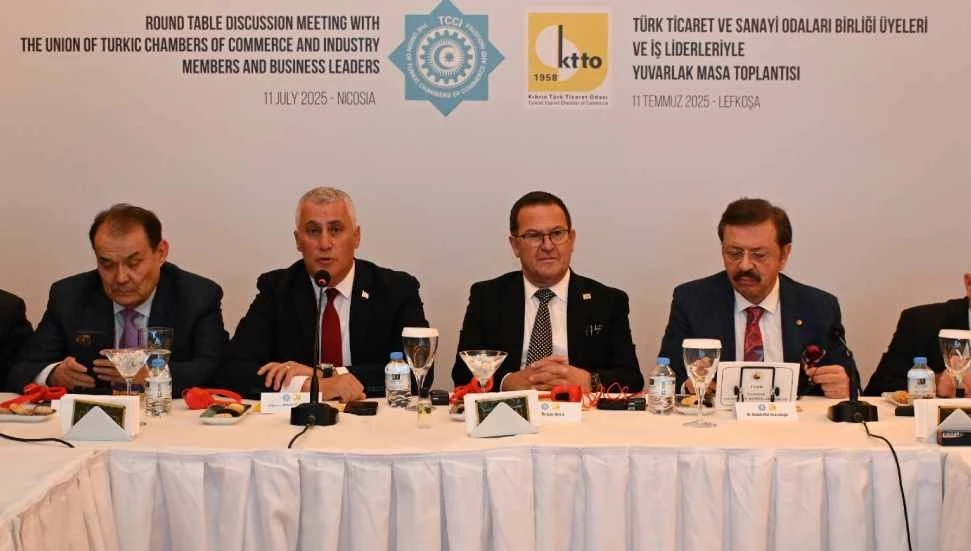 Türk Ticaret ve Sanayi Odaları Birliği (TCCI) Üyeleri ve İş Liderleri bir araya geldi