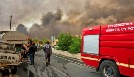 Limasol’un ardından Baf’ta da yangın çıktı: Uluslararası destek bekleniyor