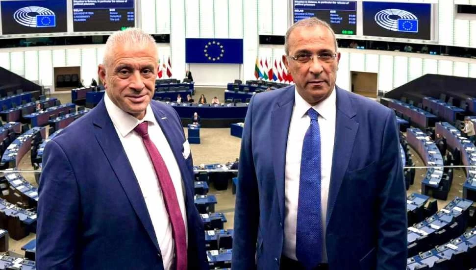 Cumhuriyet Meclisi Heyeti Avrupa Parlamentosu’nda Kıbrıs Türkü’nün haklarını gündeme taşıdı