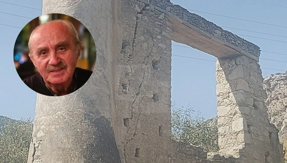 Ergün Vudalı: Ciklos’taki tarihi su gücü ile çalışan un değirmeni yıkılmaya mahkum