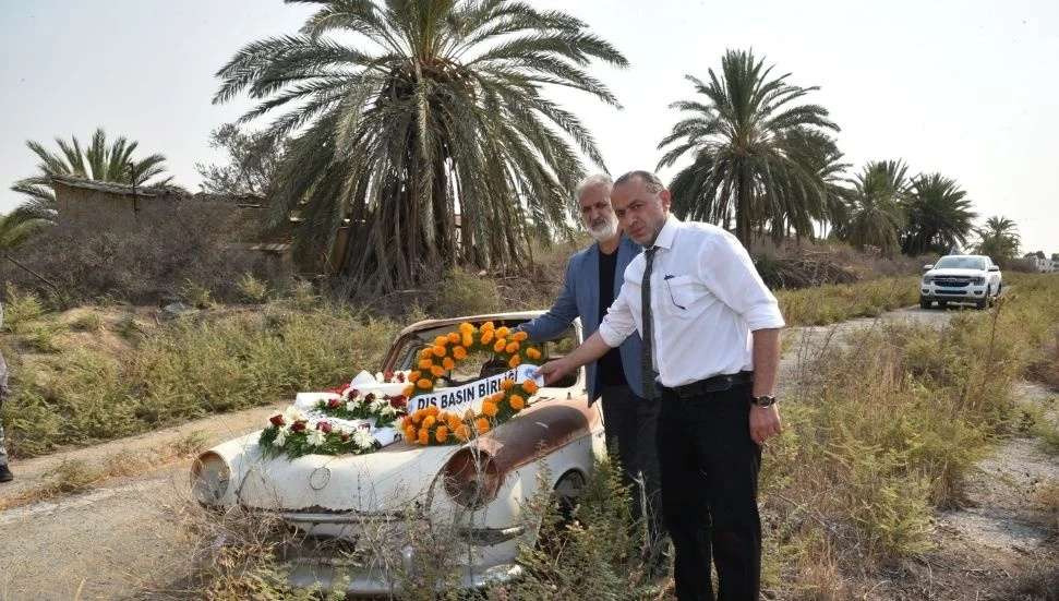Barış Harekatı’nda öldürülen ilk gazeteci şehit Adem Yavuz, saldırıya uğradığı yerde anıldı