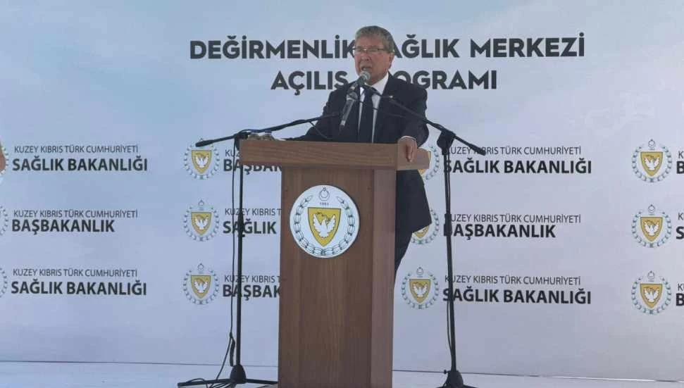 Üstel, Değirmenlik Sağlık Merkezi’nin açılışında konuştu: Sağlık merkezlerini elden geçiriyoruz