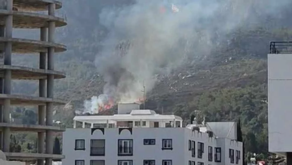 Girne’de orman yangını: Şenkul vatandaşa acil yardım çağrısında bulundu