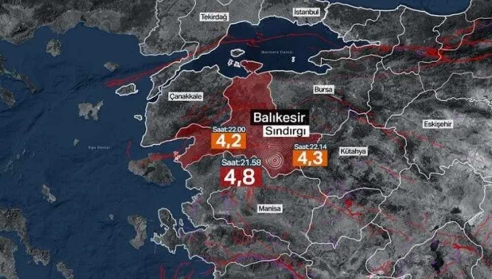 Sındırgı’da art arda 221 deprem oldu!