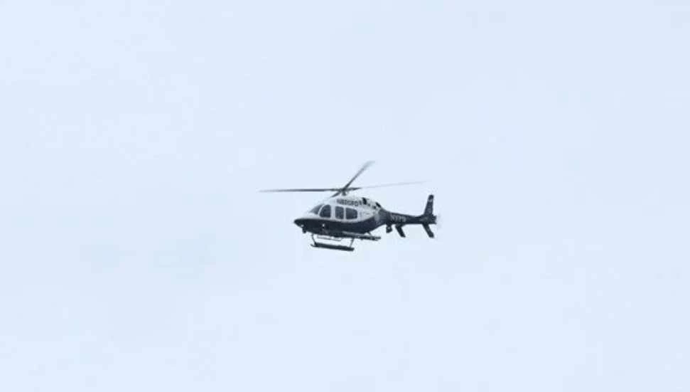 İngiltere’de helikopter düştü!