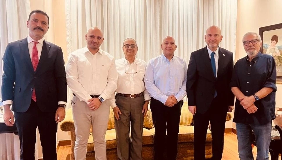 Süleyman Soylu, Tolga Atakan’a taziye ziyaretinde bulundu