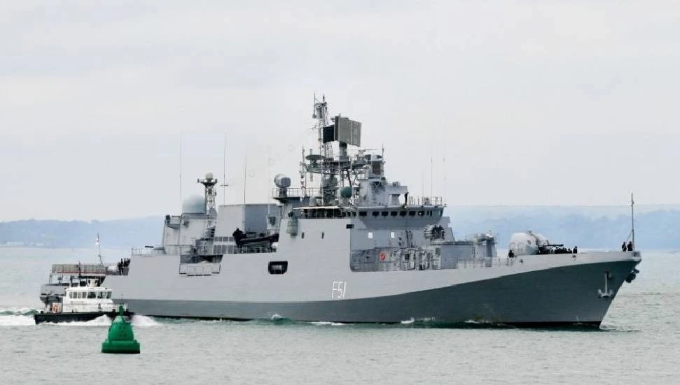 Hindistan Donanması’nın ‘INS Trikand’ gemisi Güney Kıbrıs’ta