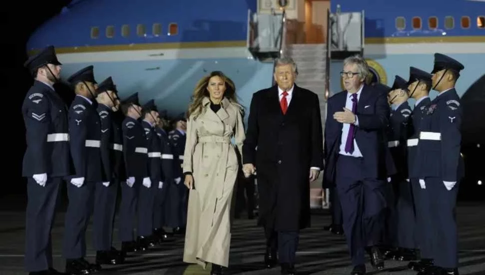 Trump, ikinci kez devlet ziyareti için İngiltere’de