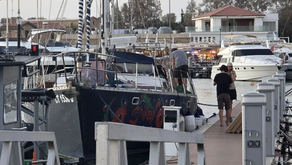 Larnaka Limanı’na sığınan Sumud Filosu teknesinin sözcüsü: Silah değil ilaç taşıyoruz