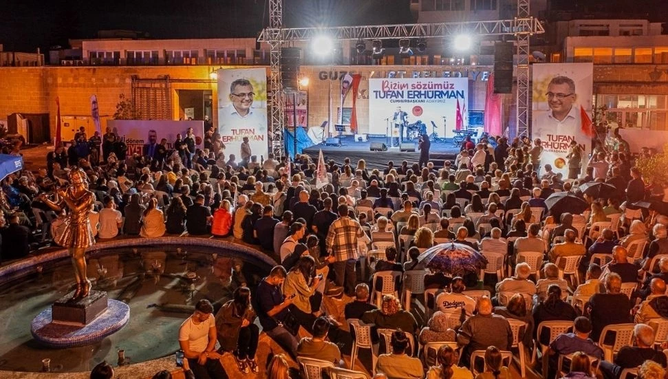 Erhürman, Güzelyurt’ta halkla buluştu: Bomboş geçen beş seneden sonra taş yağsa yine sokaktayız!