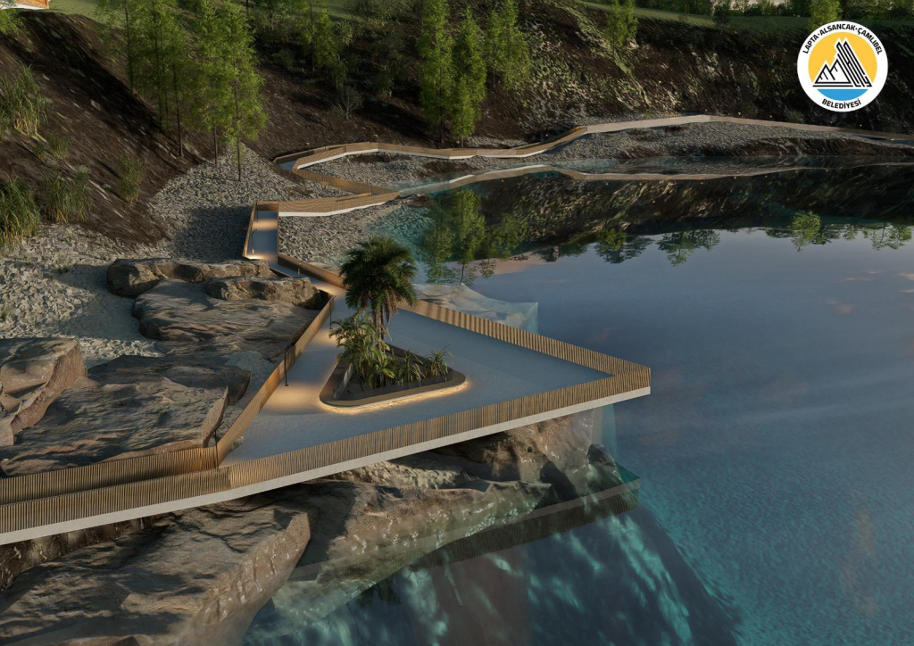 LAÇ Belediyesi’nden Alsancak’a sahil yürüyüş yolu projesi