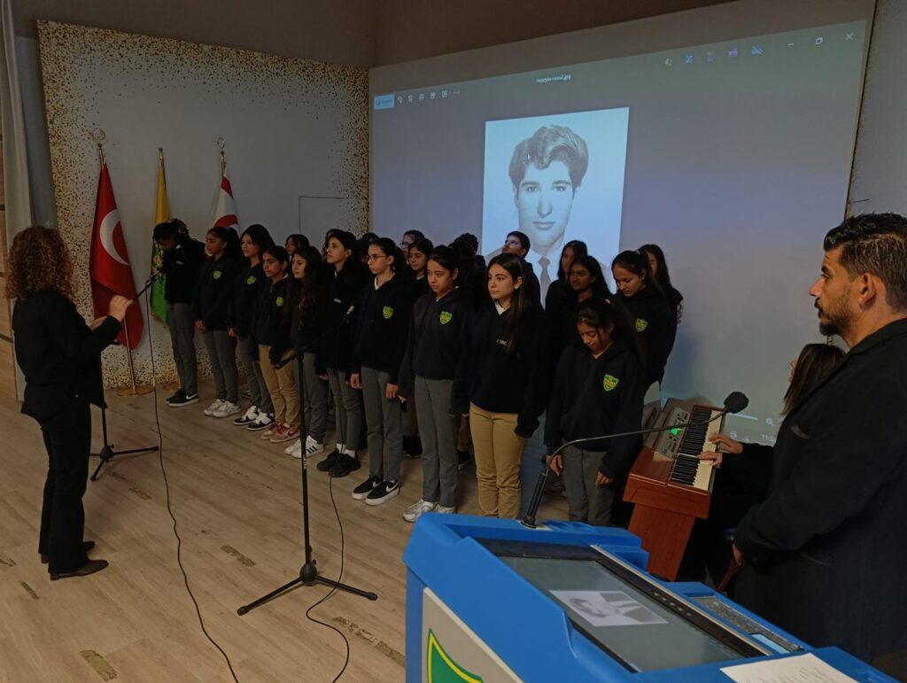 Şehit Hüseyin Ruso Ortaokulunda anma töreni düzenlendi