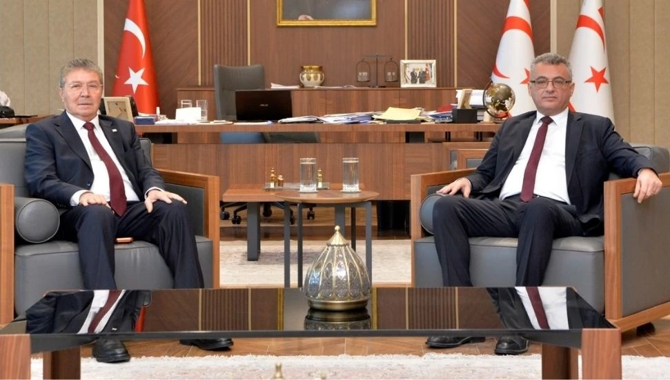 Cumhurbaşkanı Erhürman, Başbakan Üstel’i kabul etti