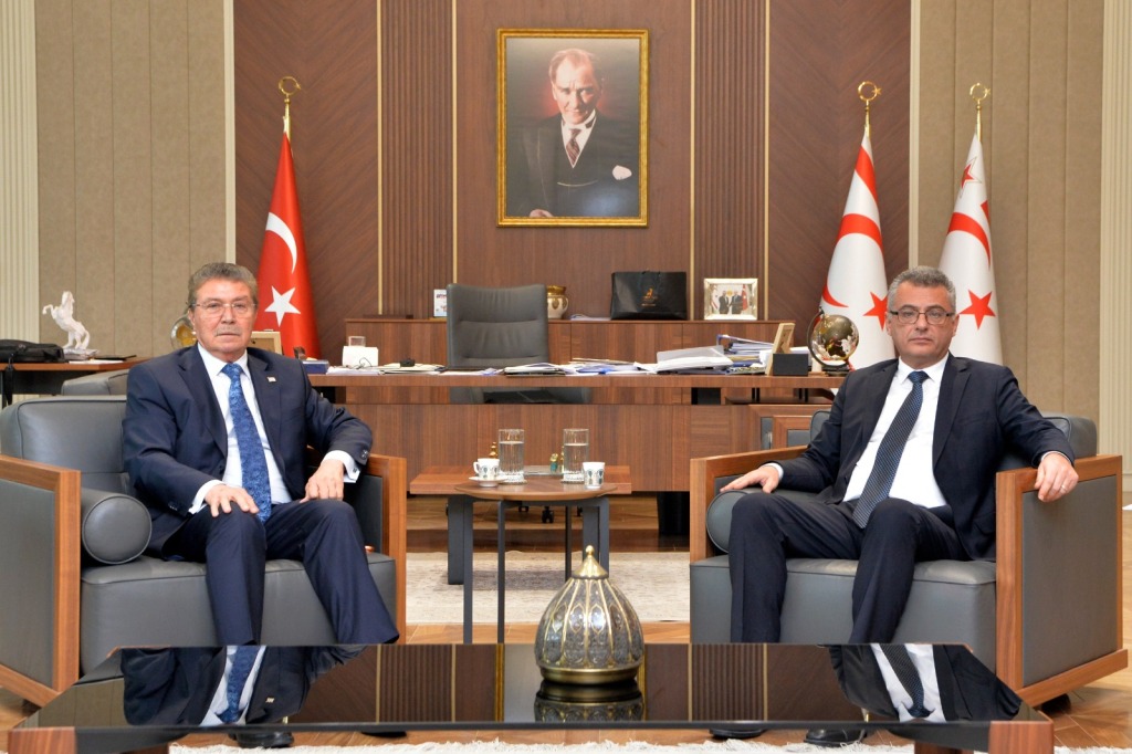 Cumhurbaşkanı Erhürman, Başbakan Üstel’i kabul etti