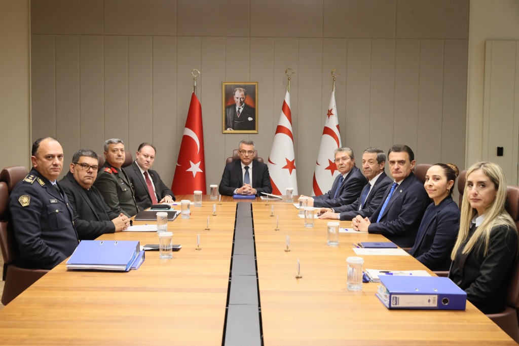 Erhürman, Cumhuriyet Güvenlik Kurulu’nu topladı