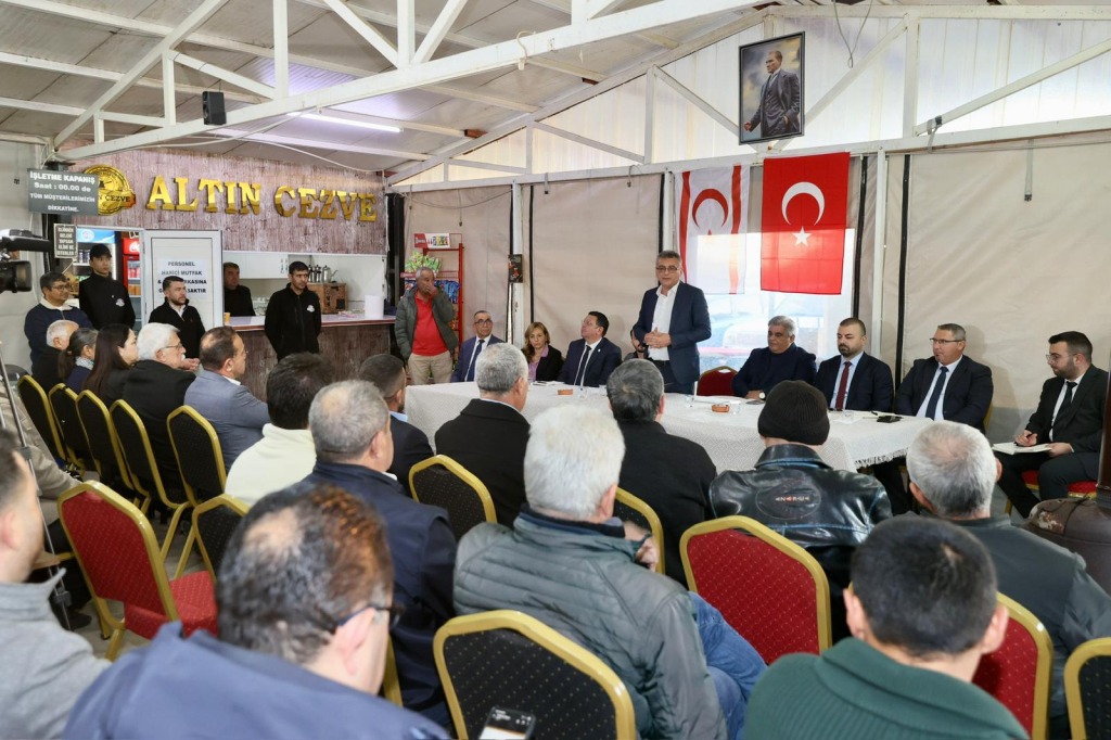 Cumhurbaşkanı Erhürman, Gazimağusa bölgesini ziyaret etti