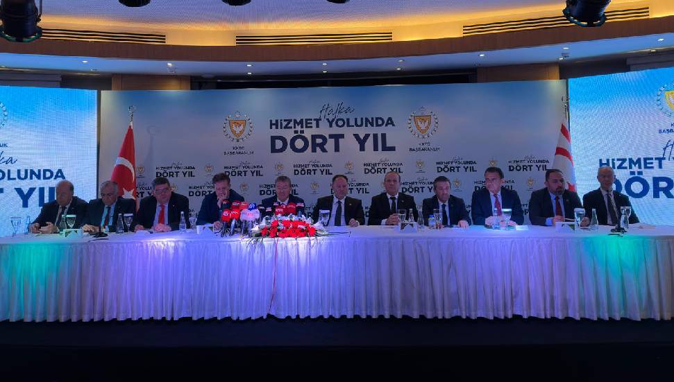 Başbakan Üstel: Hedeflerimizin büyük bölümünü başardık, laf üretmedik, iş ürettik