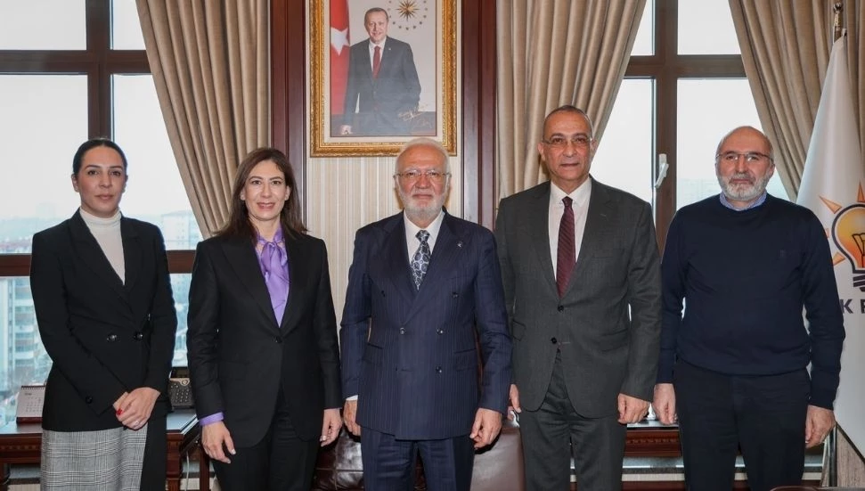 İncirli, AK Parti Genel Başkan Yardımcısı Elitaş ile bir araya geldi