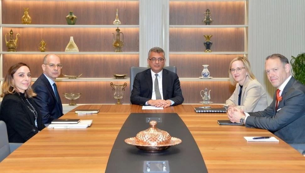 Cumhurbaşkanı Erhürman, ABD Büyükelçisi Davis’i kabul etti