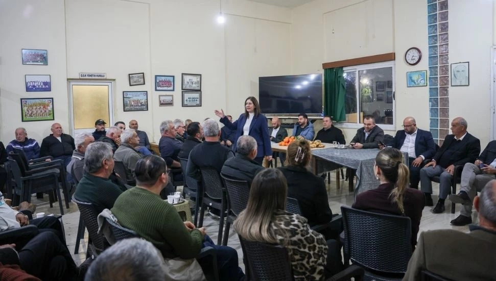 İncirli üreticilerle buluştu: “Üretim esastır; üretici emeğinin karşılığını almalı”