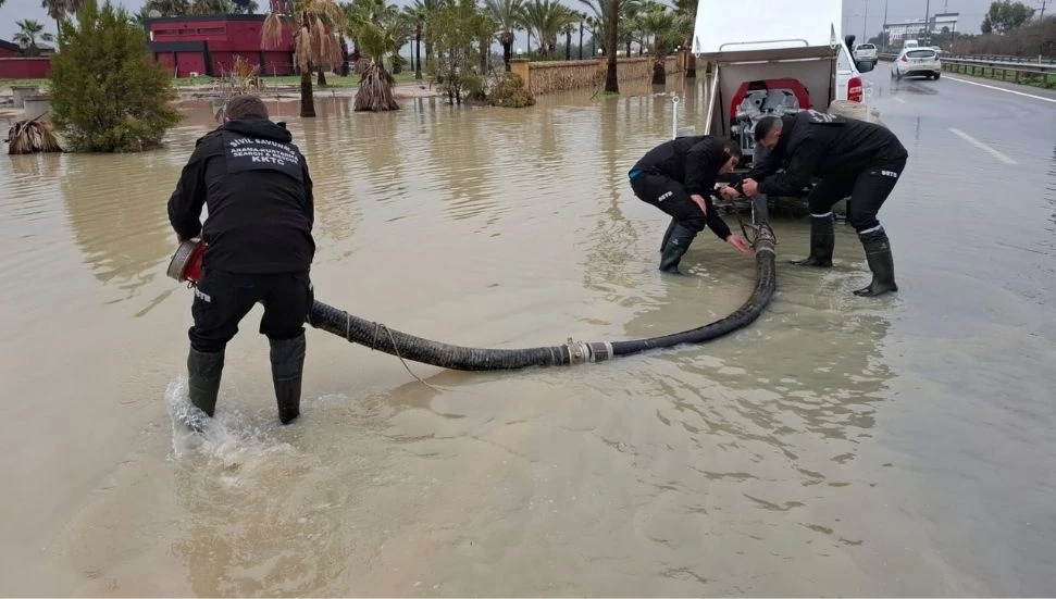 Sivil Savunma’dan yoğun yağışlara karşı alarm