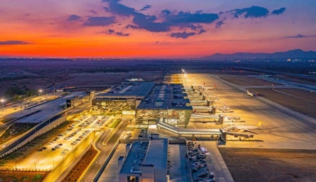 Ercan Havalimanı yeni yıl döneminde 94 bin 656 yolcu ağırladı